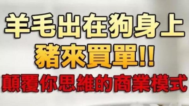 顛覆你思維的網(wǎng)賺商業(yè)模式