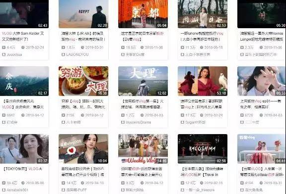 旅游類vlog